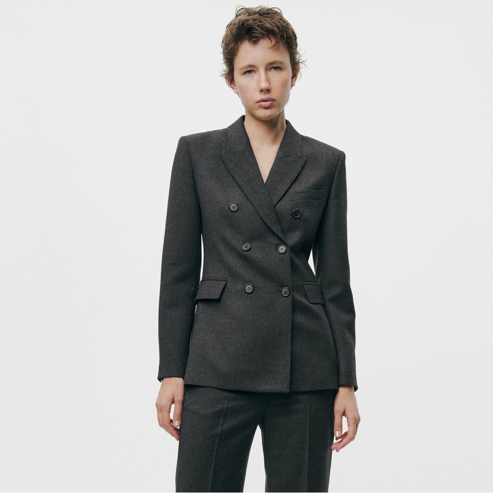 ZARA WOOL BLAZER JACKET